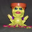 Medium Lime Green Female Frog